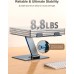 CIRYCASE Laptop Stand Height Adjustable, Quick Cooling Laptop Stand, Ergonomic Portable Aluminium Notebook Stand, Compatible with MacBook Air Pro, Dell, HP 10-16 Inch Laptops, Printer Stand (Gary)