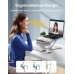 CIRYCASE Laptop Ständer, Aluminium Ergonomischer Laptop Stand, Laptopständer Höhenverstellbar Faltbar, Belüftet Kühlung & Tragbar Notebook Ständer Kompatibel mit MacBook Air/Pro, Allen Laptops 10-16"