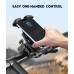 CIRYCASE Bike Phone Holder with [Heavy-Duty Clamp], [All-Around Secure] Motorbike Phone Holder for Bike Motorcycle Bicycle Handlebar, [1s Put & Take] Bike Phone Mount Compatible with 4.7"-6.8" Phones