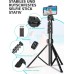 CIRYCASE 142cm Handy Stativ, Erweiterbarer All-in-One Selfie Stick Stativ mit Bluetooth Fernbedienung, Smartphone & Kamera Stative Kompatibel mit iPhone, Galaxy, Perfekt für Selfies/Videoaufnahmen CIRYCASE 142cm Handy Stativ, Erweiterbarer All-in-One Selfie Stick Stativ mit Bluetooth Fernbedienung, Smartphone & Kamera Stative Kompatibel mit iPhone, Galaxy, Perfekt für Selfies/Videoaufnahmen
