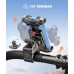 CIRYCASE Handyhalterung Fahrrad mit [Robuster Klemme], [Rundum Sichere] Handyhalterung Motorrad für Roller Lenker, [1 Sek Legen und Nehmen] Handyhalter Fahrrad Kompatibel mit 4,7"-6,8" Handys