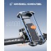CIRYCASE Handyhalterung Fahrrad mit [Robuster Klemme], [Rundum Sichere] Handyhalterung Motorrad für Roller Lenker, [1 Sek Legen und Nehmen] Handyhalter Fahrrad Kompatibel mit 4,7"-6,8" Handys