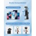 CIRYCASE Handy Stativ, 177cm Ausziehbares Selfie Stick aus Aluminium mit Kabellosem Fernauslöser, Tragbar & Verstellbarer Winkel, Stativ für Smartphone Kompatibel mit iPhone/Samsung/Mikrofon/Fülllicht CIRYCASE Handy Stativ, 177cm Ausziehbares Selfie Stick aus Aluminium mit Kabellosem Fernauslöser, Tragbar & Verstellbarer Winkel, Stativ für Smartphone Kompatibel mit iPhone/Samsung/Mikrofon/Fülllicht