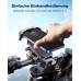 CIRYCASE Handyhalterung Fahrrad, [3s Installieren & Anti-Vibration] Handyhalterung Motorrad, 360° Drehbar & Veredelt Lenkerklemme, Handyhalter Fahrrad Rollentrainerzubehör für 4,7-6,8" Handys