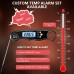 CIRYCASE Fleischthermometer Digital, Sofort Ablesbares Bratenthermometer Grillthermometer, Externe Sonde mit 2 Lange Sonde & Magnet, Alarmfunktion, Thermometer Laborthermometer für Küche, BBQ, Ofen CIRYCASE Fleischthermometer Digital, Sofort Ablesbares Bratenthermometer Grillthermometer, Externe Sonde mit 2 Lange Sonde & Magnet, Alarmfunktion, Thermometer Laborthermometer für Küche, BBQ, Ofen