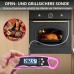 CIRYCASE Fleischthermometer Digital, Sofort Lesen Bratenthermometer Ofenthermometer, Externe Lange Sonde mit 102cm-Edelstahlkabel, Zeigerthermometer, Backofenthermometer für Küche, BBQ, Ofen,Sound Bar CIRYCASE Fleischthermometer Digital, Sofort Lesen Bratenthermometer Ofenthermometer, Externe Lange Sonde mit 102cm-Edelstahlkabel, Zeigerthermometer, Backofenthermometer für Küche, BBQ, Ofen,Sound Bar