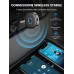 CIRYCASE Ricevitore Bluetooth 5.0 per Streaming Musicale/Chiamate a Mani Libere, 3.5 mm AUX Bluetooth per Auto, Stereo di Casa ecc, Connessione Doppia, Cancellazione del Rumore, 16 Ore Durata Batteria