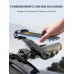 CIRYCASE Porta Cellulare Bici, Aggiornato [Protezione Completa & Blocco di Sicurezza] Porta Cellulare Moto Ruotabile a 360°, Porta Telefono Bici, Moto e Scooter, Compatibile con 4.7-6.8" Smartphone