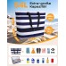 CIRYCASE Strandtasche XXL Familie mit Kühlfach, 54L Große Badetasche Strandtasche mit Reißverschluss & Nassfach, Faltbare Wasserdicht Beach Bag Mädchen Handtasche Shopper Damen für Reisen/Pool CIRYCASE Strandtasche XXL Familie mit Kühlfach, 54L Große Badetasche Strandtasche mit Reißverschluss & Nassfach, Faltbare Wasserdicht Beach Bag Mädchen Handtasche Shopper Damen für Reisen/Pool