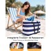 CIRYCASE Strandtasche XXL Familie mit Kühlfach, 54L Große Badetasche Strandtasche mit Reißverschluss & Nassfach, Faltbare Wasserdicht Beach Bag Mädchen Handtasche Shopper Damen für Reisen/Pool CIRYCASE Strandtasche XXL Familie mit Kühlfach, 54L Große Badetasche Strandtasche mit Reißverschluss & Nassfach, Faltbare Wasserdicht Beach Bag Mädchen Handtasche Shopper Damen für Reisen/Pool
