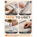 CIRYCASE Vacuum Storage Bags with Wireless Electric Air Pump [-5000PA Suction], Reusable Airtight Vacuum Bags for Travel & Home Storage, Vacuum Pack Bags for Clothes, Blankets, Suitcase, 12 Pack