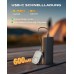 CIRYCASE 500LM EDC Mini Taschenlampe, 10 Modi Clip Lampe mit Spot & Flutlicht, USB-C Wiederaufladbar &IP65 Wasserdichte Tauchlampe Flashlight, LED Lauflicht für Joggen, Camping, Notfall, Running Light [Energieklasse F]