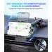 CIRYCASE Handyhalterung Auto, [Hervorragender Halt] 360° Drehbarer Handy Halterung Auto, Ultrastarke Klebrige Gelunterlage & Schneller EIN-Knopf-Release, Handyhalter Auto für 4''-7'' Handys