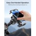 CIRYCASE Bike Phone Holder, [3s Install & Ultimate Anti-vibration] Motorcycle Phone Holder, 360° Rotatable & Upgraded Handlebar Clamp, Bike Phone Mount for ATV/Scooter, Compatible with 4.7-6.8” Phones