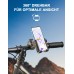 CIRYCASE Handyhalterung Fahrrad, [Kamera Ist Nicht Blockiert] Handyhalterung Motorrad, [Sehr Stabil] Handyhalter Fahrrad für MTB/Scooter, Kompatibel mit iPhone 17/16 Pro Max, S25 Ultra, 4,7"-7" Handys SEEBINGO